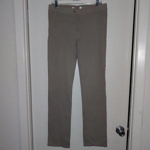 Betabrand Khaki Twill Straight Leg sz. L